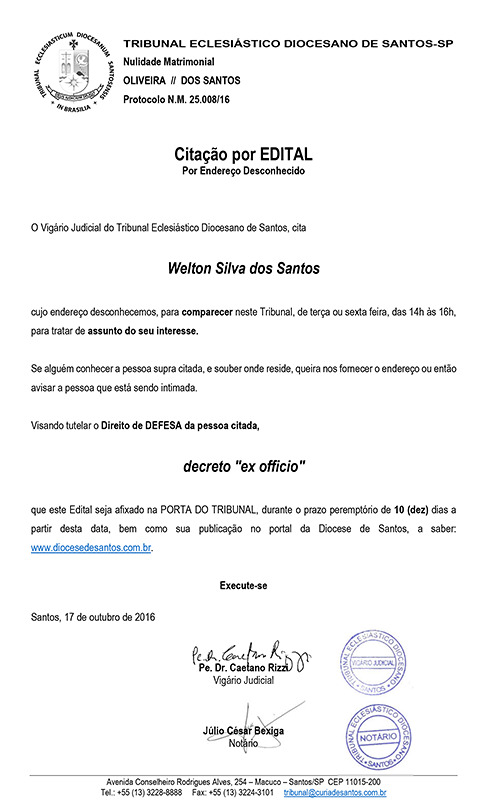 Citacao por Edital Welton Silva dos Santos 17 10 2016