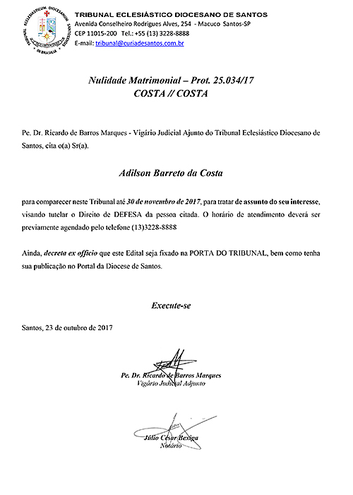 Citacao por Edital Adilson Barreto da Costa 23 10 2017