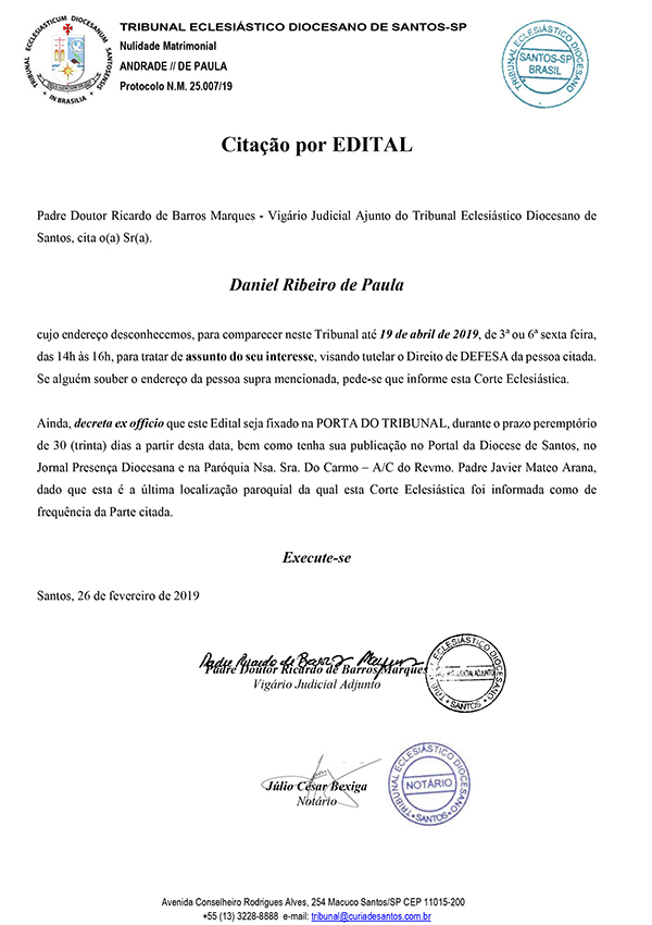 Citacao por Edital Daniel Ribeiro de Paula 26 02 2019